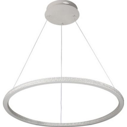 LED stmievateľný luster na lanku LED/90W/230V 3000-6500K pr. 60 cm + diaľkové ovládanie