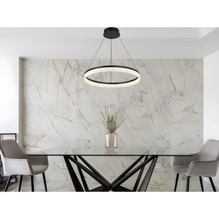 LED stmievateľný luster na lanku ALIANZ LED/60W/230V 3000-6000K pr. 80 cm + diaľkové ovládanie