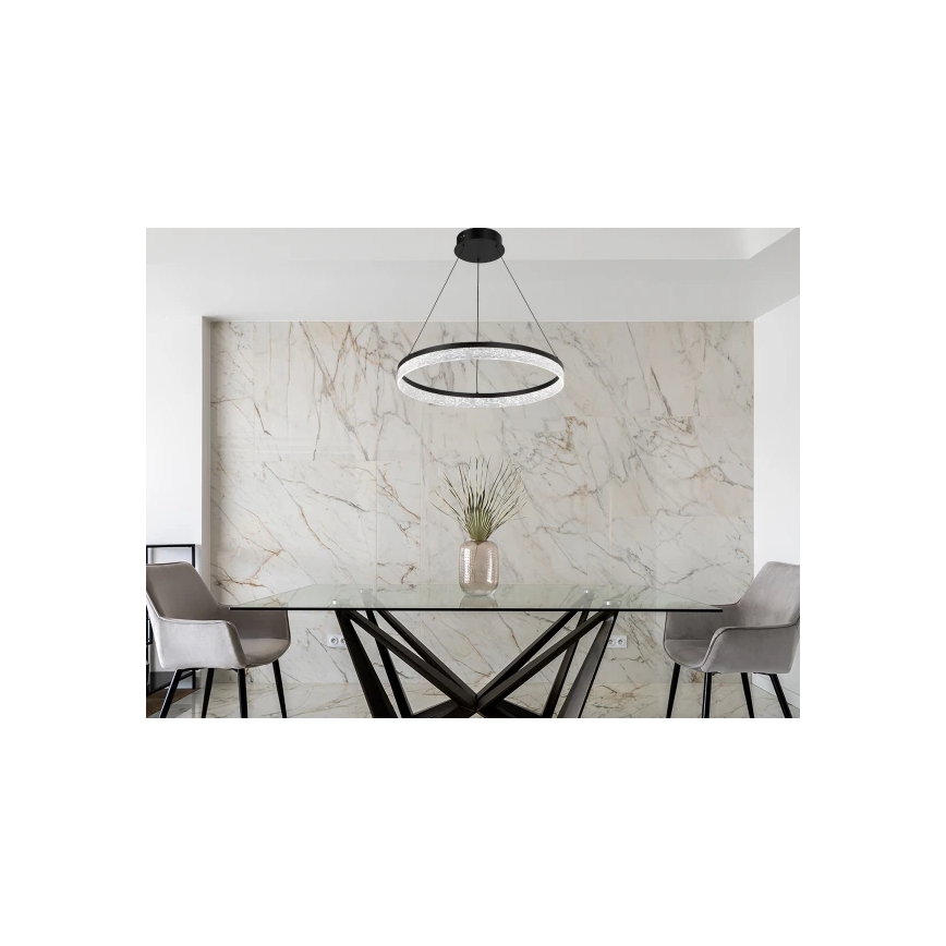 LED stmievateľný luster na lanku ALIANZ LED/60W/230V 3000-6000K pr. 80 cm + diaľkové ovládanie