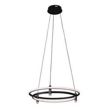 LED stmievateľný luster na lankách LED/100W/230V 3000-6500K pr. 60 cm + diaľkové ovládanie