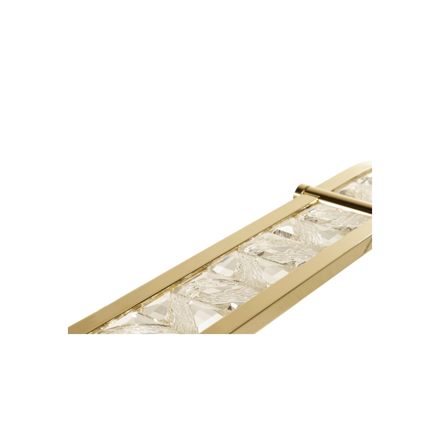 LED stmievateľný krištáľový luster na lanku ENRIQUE LED/20W//230V 3000-6000K + diaľkové ovládanie