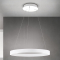 LED Stmievateľný luster na lanku KOLK LED/60W/230V 2700/3000/4000K pr. 60 cm biela