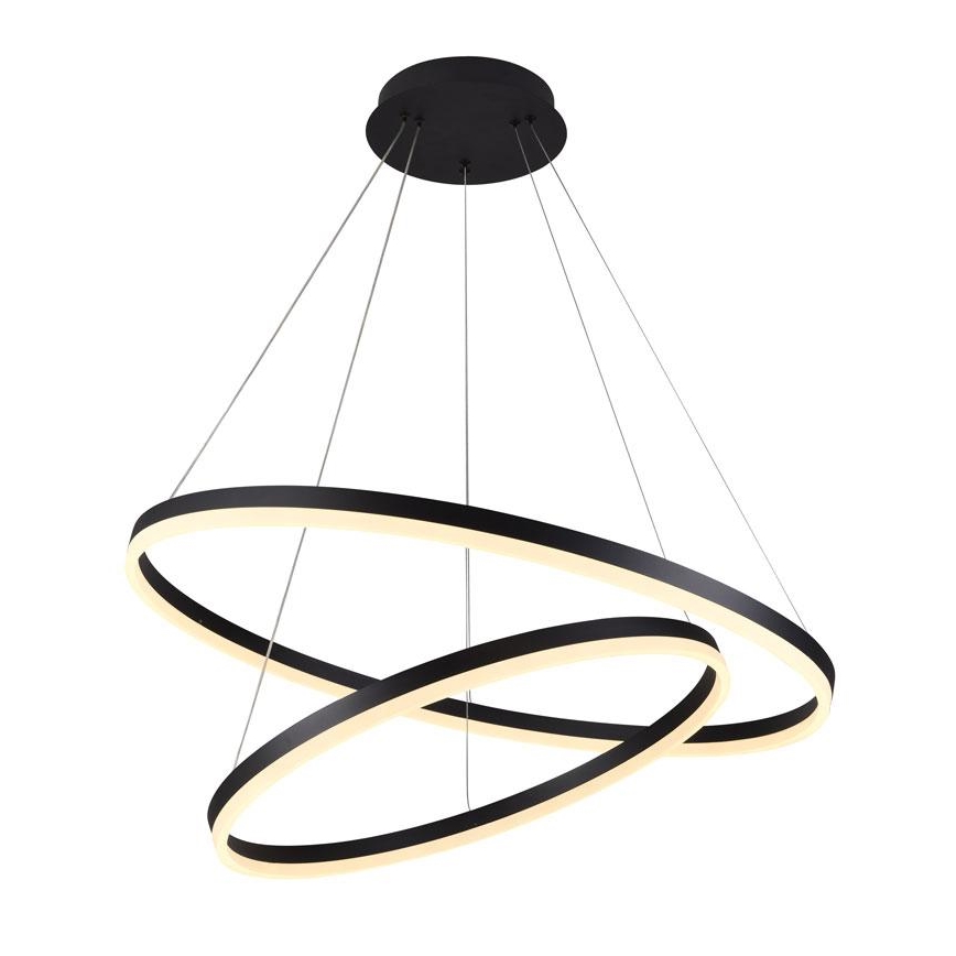 LED Stmievateľný luster na lanku  LED/100W/230V 3000-6500K + diaľkové ovládanie