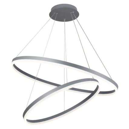 LED Stmievateľný luster na lanku LED/100W/230V 3000-6500K pr. 80 cm + diaľkové ovládanie