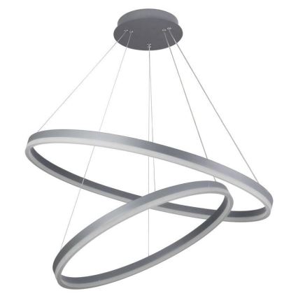 LED Stmievateľný luster na lanku LED/100W/230V 3000-6500K pr. 80 cm + diaľkové ovládanie