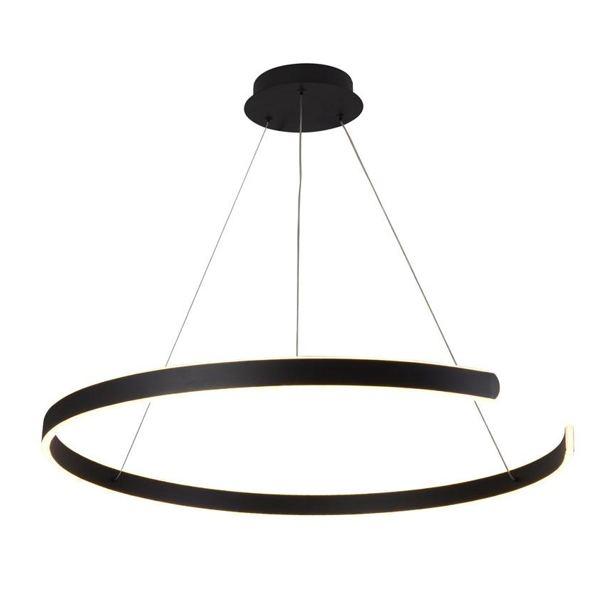 LED Stmievateľný luster na lanku LED/100W/230V 3000-6500K + diaľkové ovládanie