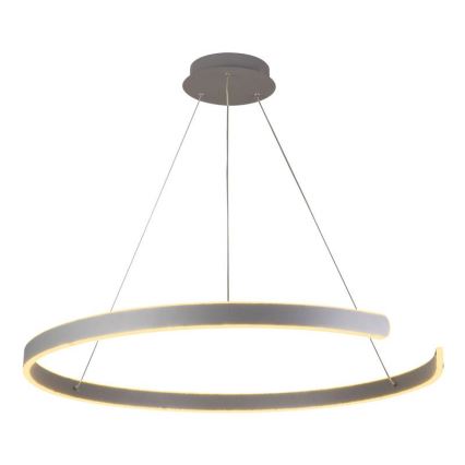 LED Stmievateľný luster na lanku LED/100W/230V 3000-6500K pr. 80 cm + diaľkové ovládanie