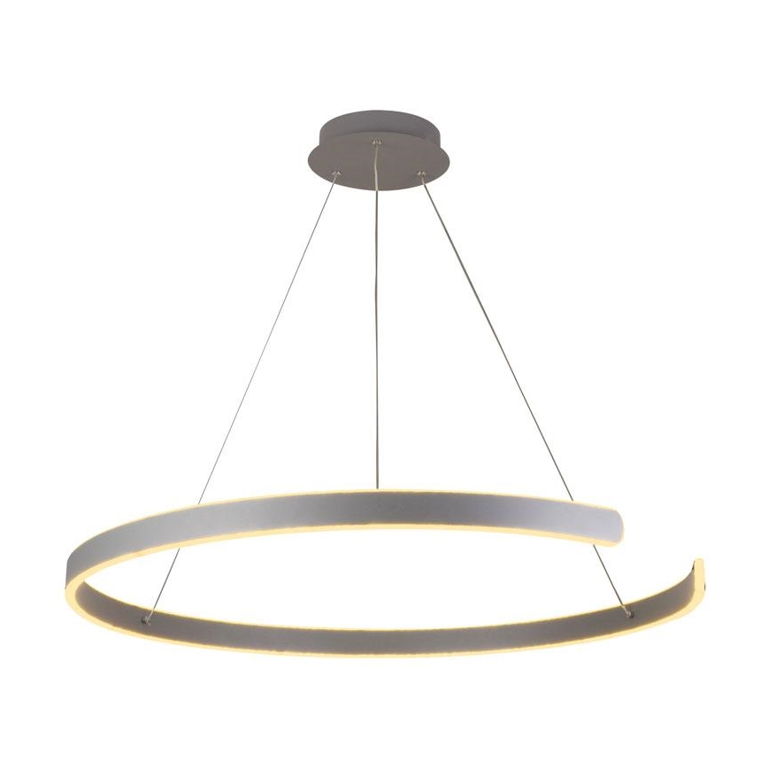 LED Stmievateľný luster na lanku LED/100W/230V 3000-6500K pr. 80 cm + diaľkové ovládanie