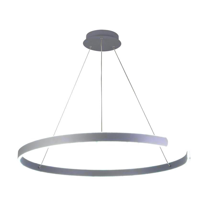 LED Stmievateľný luster na lanku LED/100W/230V 3000-6500K pr. 80 cm + diaľkové ovládanie