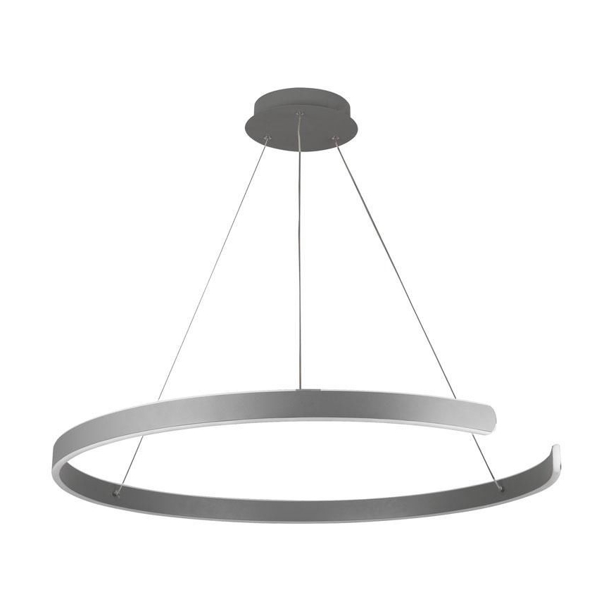 LED Stmievateľný luster na lanku LED/100W/230V 3000-6500K pr. 80 cm + diaľkové ovládanie