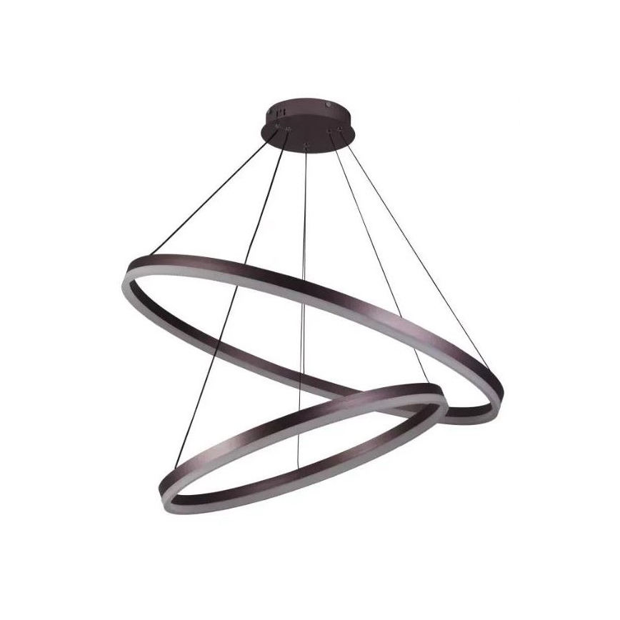 LED Stmievateľný luster na lanku LED/100W/230V 3000-6500K pr. 80 cm + diaľkové ovládanie
