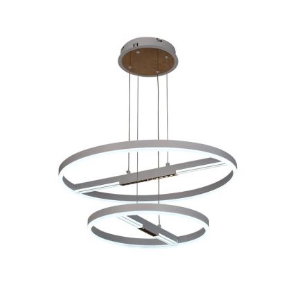 LED Stmievateľný luster na lanku LED/100W/230V 3000-6500K + diaľkové ovládanie