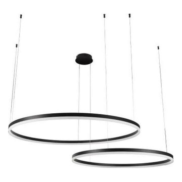 LED Stmievateľný luster na lanku LED/100W/230V 3000-6500K + diaľkové ovládanie