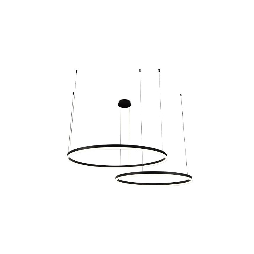 LED Stmievateľný luster na lanku LED/100W/230V 3000-6500K + diaľkové ovládanie