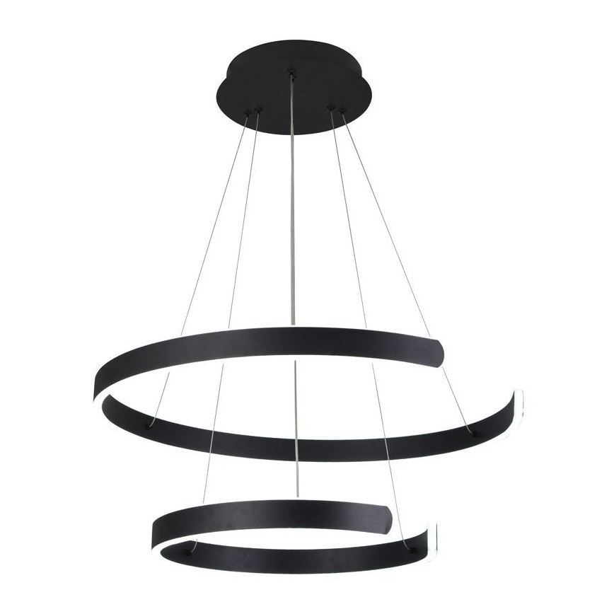 LED Stmievateľný luster na lanku LED/120W/230V 3000-6500K + diaľkové ovládanie