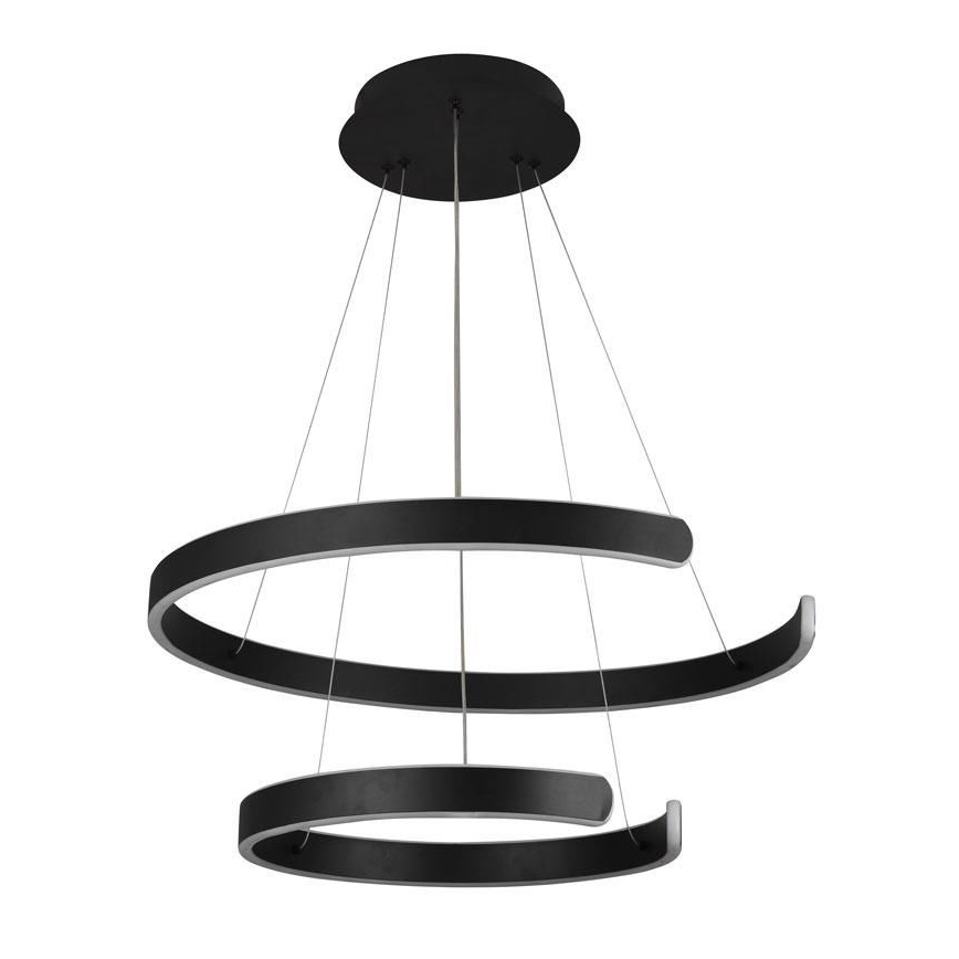 LED Stmievateľný luster na lanku LED/120W/230V 3000-6500K + diaľkové ovládanie