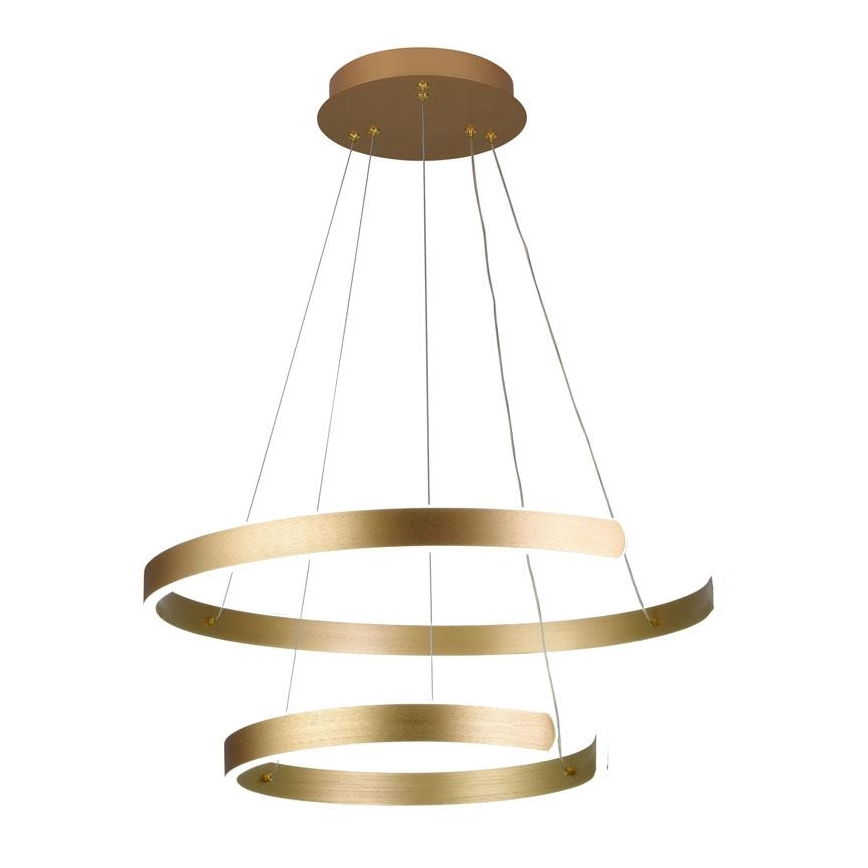 LED Stmievateľný luster na lanku LED/120W/230V 3000-6500K + diaľkové ovládanie