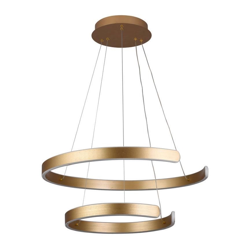 LED Stmievateľný luster na lanku LED/120W/230V 3000-6500K + diaľkové ovládanie