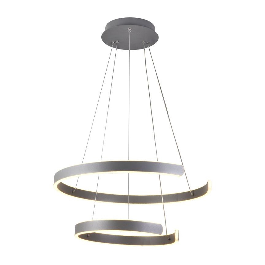 LED Stmievateľný luster na lanku LED/120W/230V 3000-6500K + diaľkové ovládanie