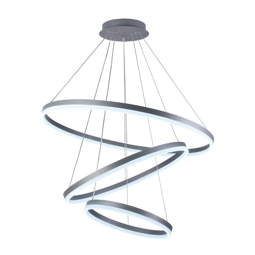 LED Stmievateľný luster na lanku LED/125W/230V 3000-6500K + diaľkové ovládanie
