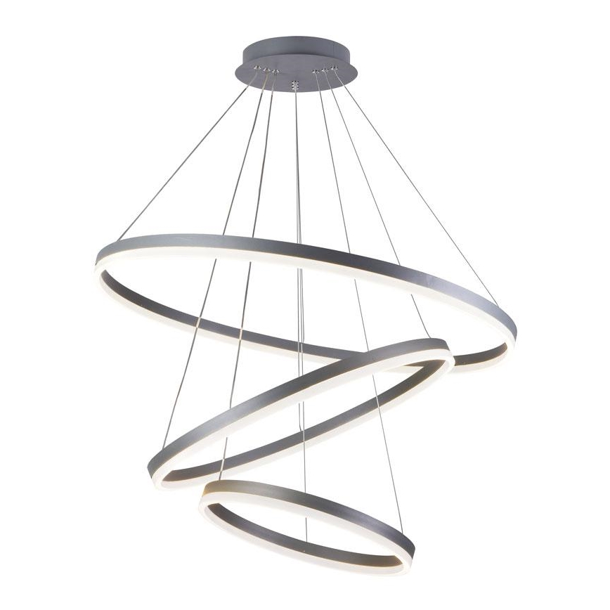 LED Stmievateľný luster na lanku LED/125W/230V 3000-6500K + diaľkové ovládanie