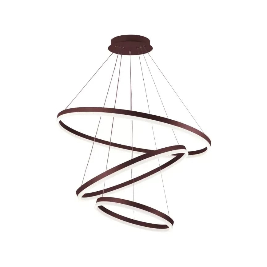LED Stmievateľný luster na lanku LED/125W/230V 3000-6500K + diaľkové ovládanie