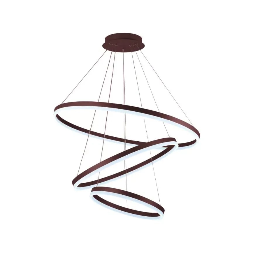 LED Stmievateľný luster na lanku LED/125W/230V 3000-6500K + diaľkové ovládanie