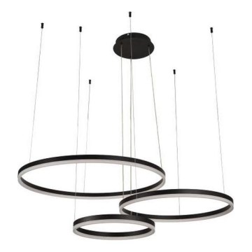 LED Stmievateľný luster na lanku LED/125W/230V 3000-6500K + diaľkové ovládanie
