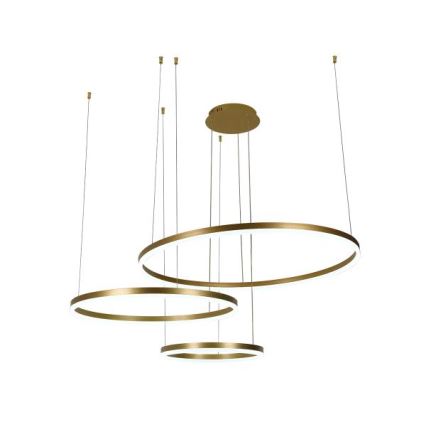 LED Stmievateľný luster na lanku LED/125W/230V 3000-6500K + diaľkové ovládanie