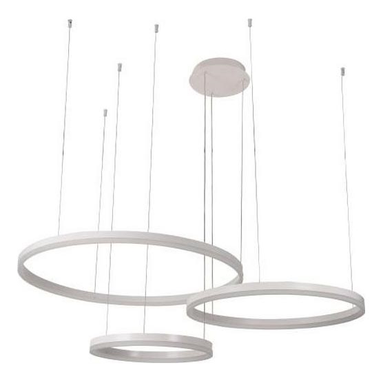 LED Stmievateľný luster na lanku LED/125W/230V 3000-6500K + diaľkové ovládanie