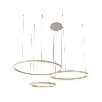 LED Stmievateľný luster na lanku LED/125W/230V 3000-6500K + diaľkové ovládanie