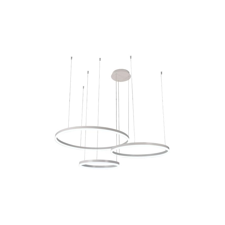 LED Stmievateľný luster na lanku LED/125W/230V 3000-6500K + diaľkové ovládanie