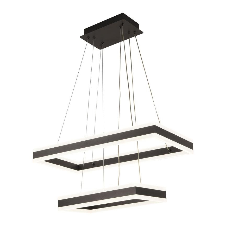 LED Stmievateľný luster na lanku LED/130W/230V 3000-6500K + diaľkové ovládanie