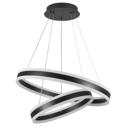 LED Stmievateľný luster na lanku LED/135W/230V 3000-6500K + diaľkové ovládanie