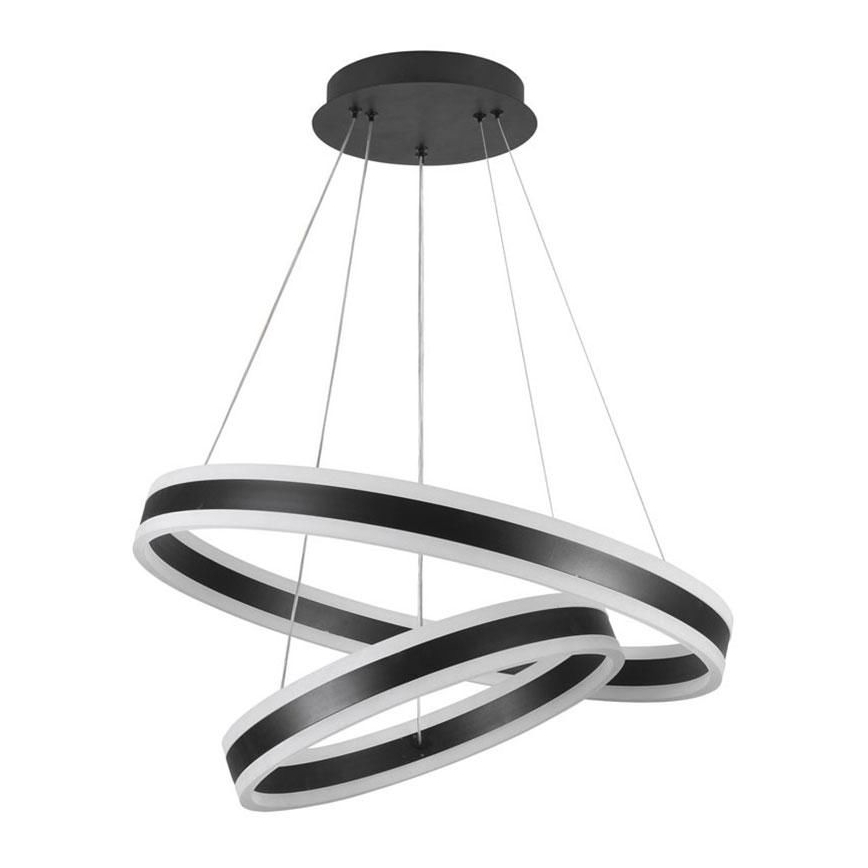 LED Stmievateľný luster na lanku LED/135W/230V 3000-6500K + diaľkové ovládanie