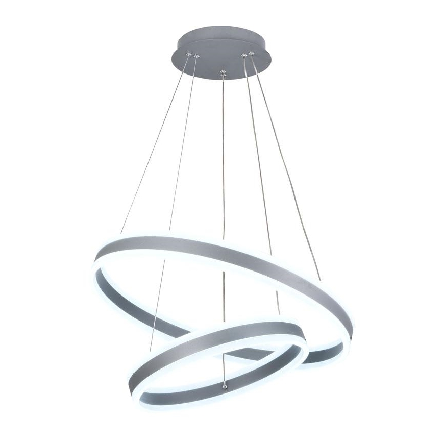 LED Stmievateľný luster na lanku LED/135W/230V 3000-6500K + diaľkové ovládanie