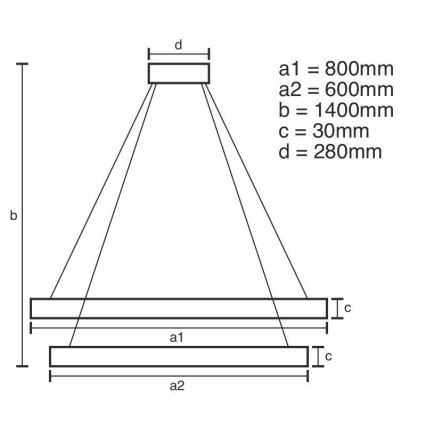 LED Stmievateľný krištáľový luster na lanku LED/160W/230V 3000-6500K strieborná + diaľkové ovládanie