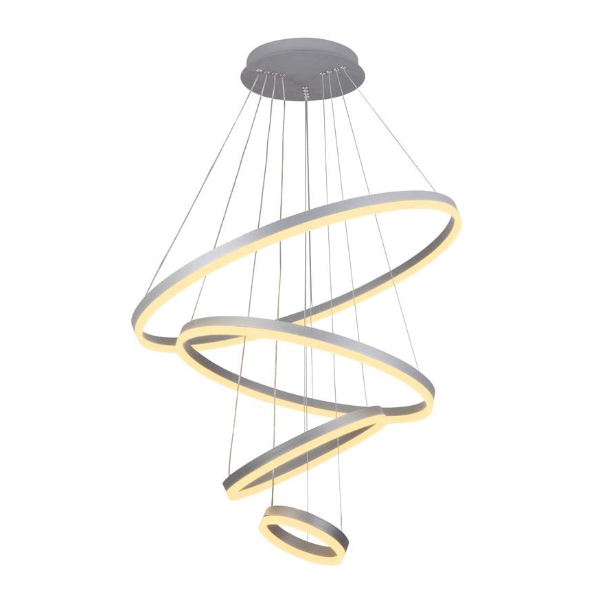 LED Stmievateľný luster na lanku LED/165W/230V 3000-6500K + diaľkové ovládanie