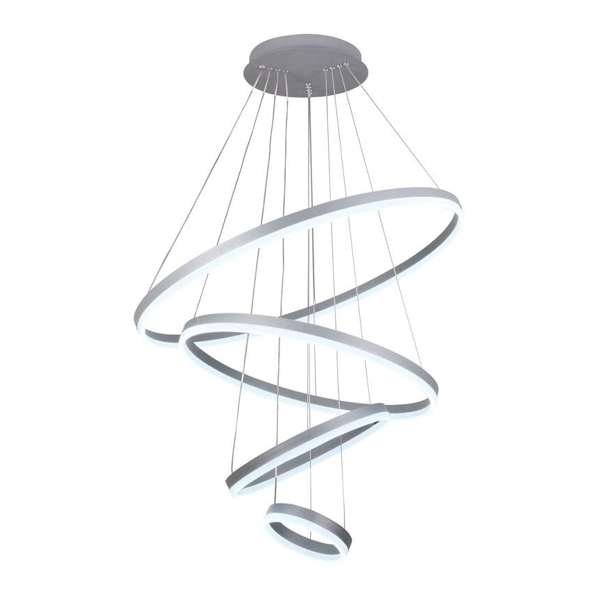 LED Stmievateľný luster na lanku LED/165W/230V 3000-6500K + diaľkové ovládanie