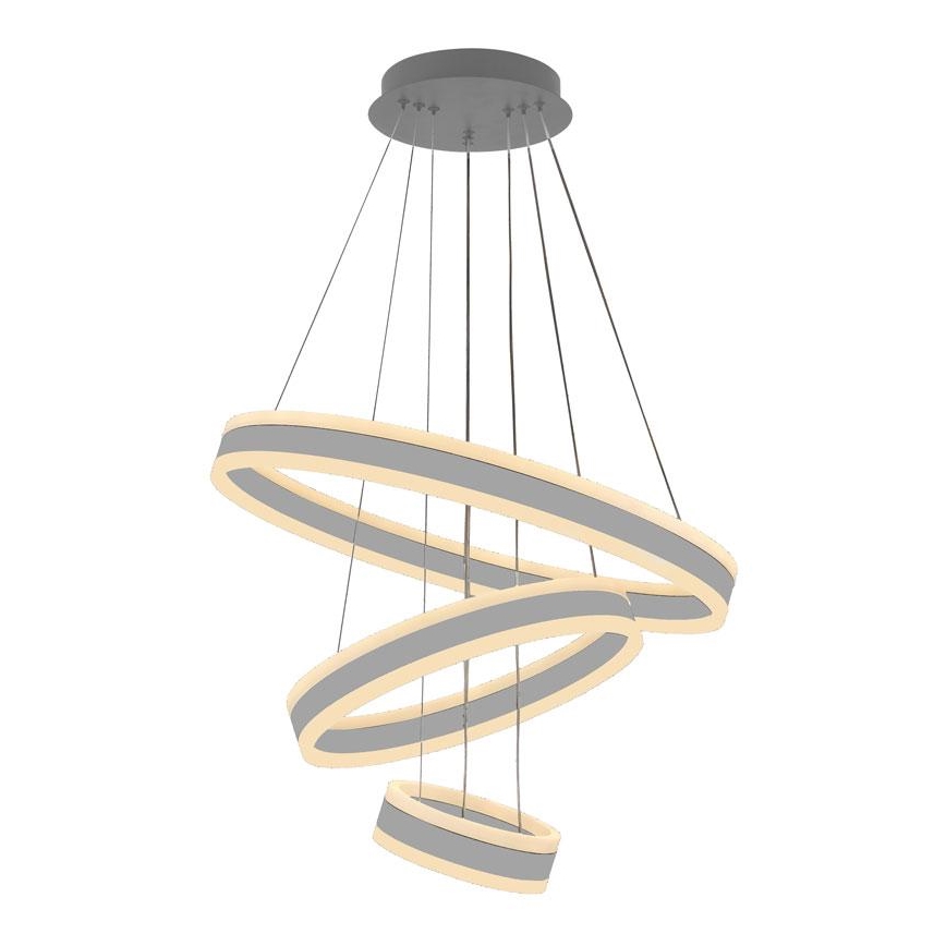 LED Stmievateľný luster na lanku LED/165W/230V 3000-6500K + diaľkové ovládanie