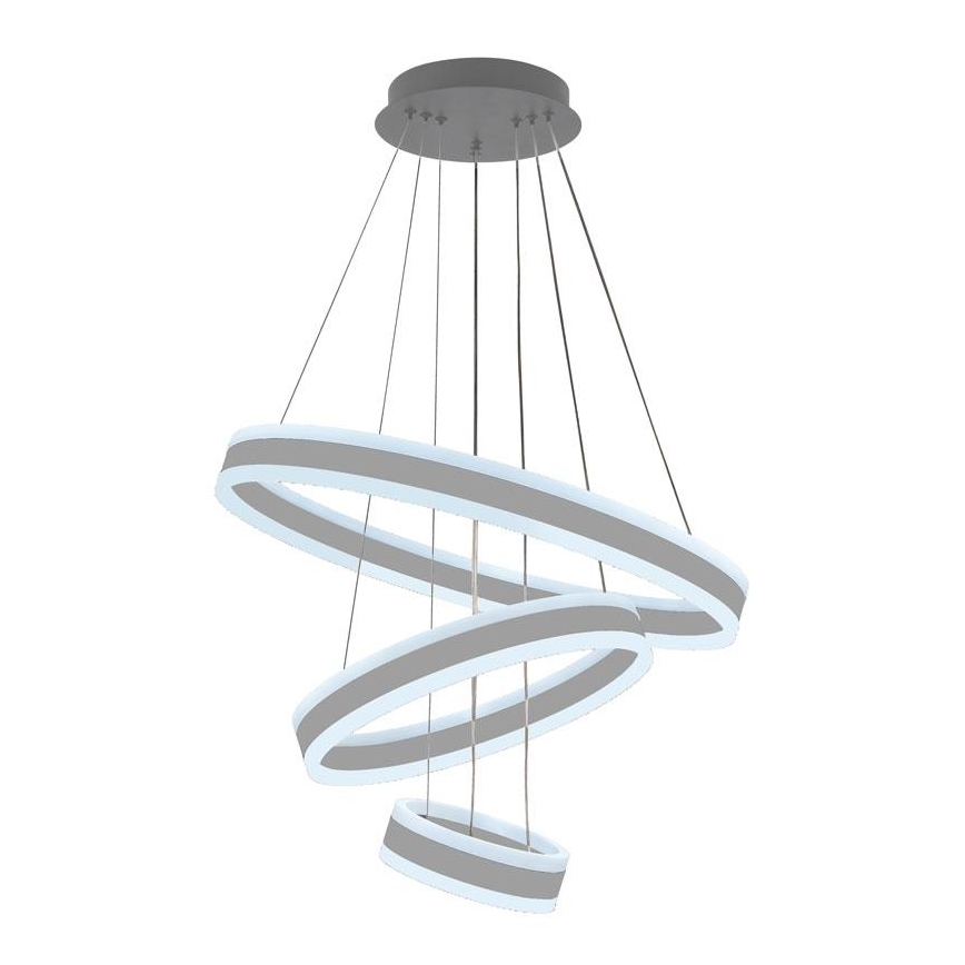 LED Stmievateľný luster na lanku LED/165W/230V 3000-6500K + diaľkové ovládanie