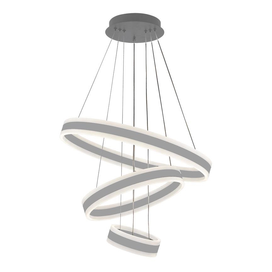 LED Stmievateľný luster na lanku LED/165W/230V 3000-6500K + diaľkové ovládanie
