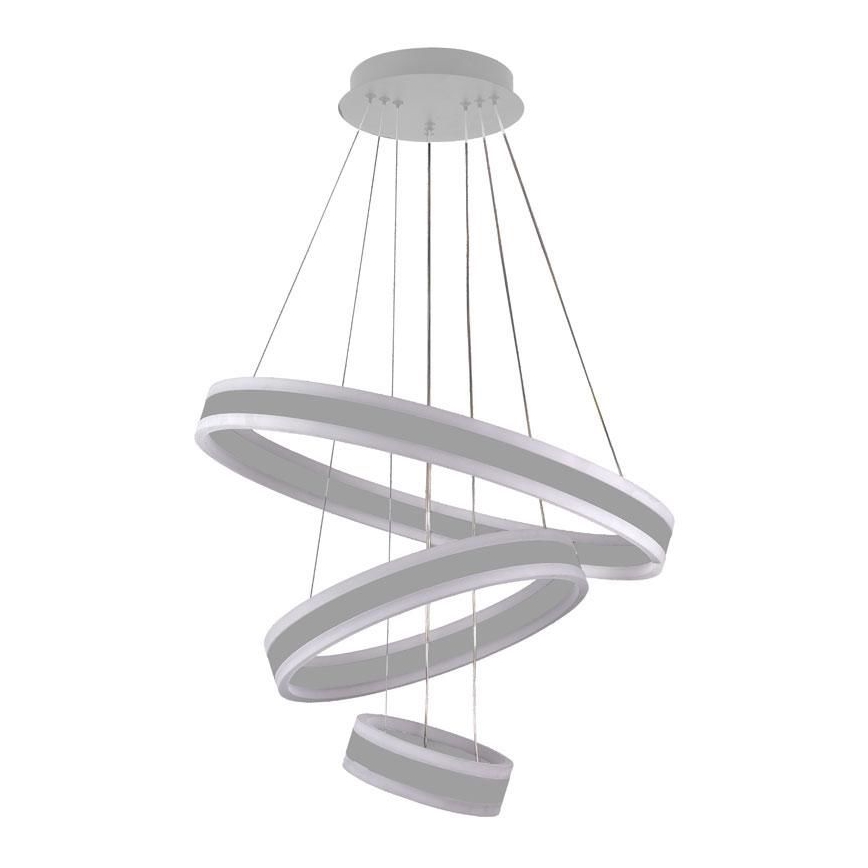 LED Stmievateľný luster na lanku LED/165W/230V 3000-6500K + diaľkové ovládanie