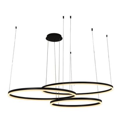LED Stmievateľný luster na lanku LED/170W/230V 3000-6500K + diaľkové ovládanie