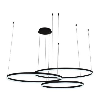 LED Stmievateľný luster na lanku LED/170W/230V 3000-6500K + diaľkové ovládanie