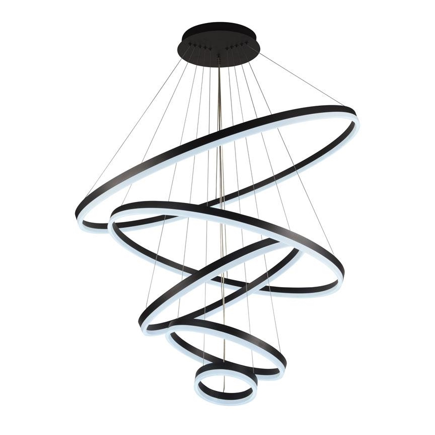 LED Stmievateľný luster na lanku LED/210W/230V 3000-6500K + diaľkové ovládanie