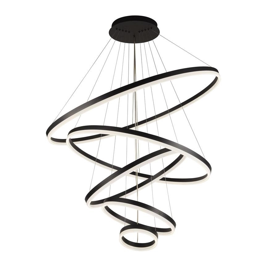 LED Stmievateľný luster na lanku LED/210W/230V 3000-6500K + diaľkové ovládanie