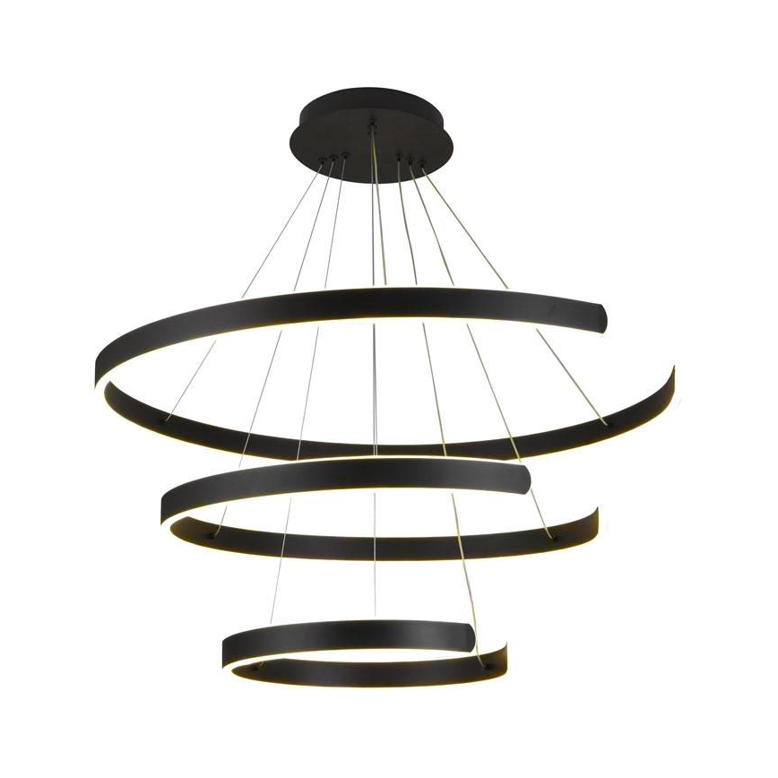 LED Stmievateľný luster na lanku LED/220W/230V 3000-6500K + diaľkové ovládanie