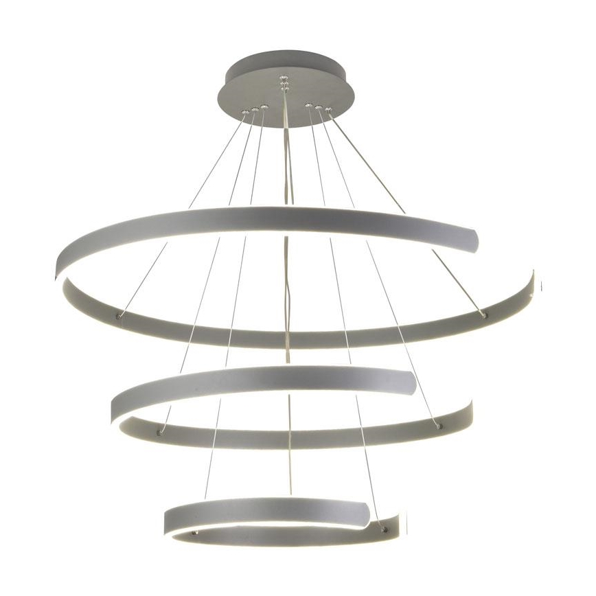 LED Stmievateľný luster na lanku LED/220W/230V 3000-6500K + diaľkové ovládanie