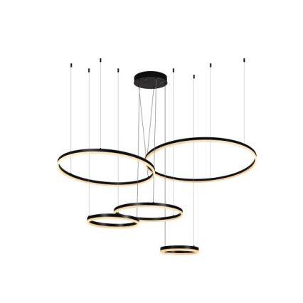 LED Stmievateľný luster na lanku LED/220W/230V 3000-6500K + diaľkové ovládanie